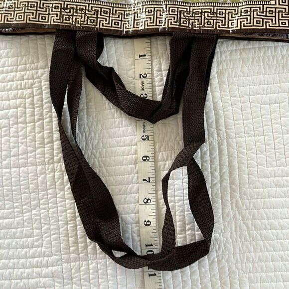 Blue Q Giant Shopper Tote Retired Discontinued Plant Head Unusual Recycled - Picture 9 of 14